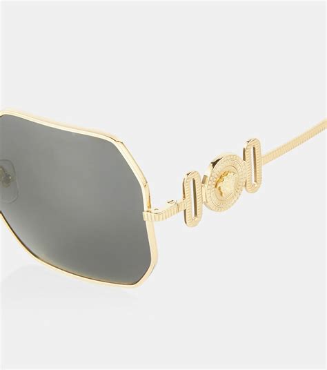 versace octagon sunglasses